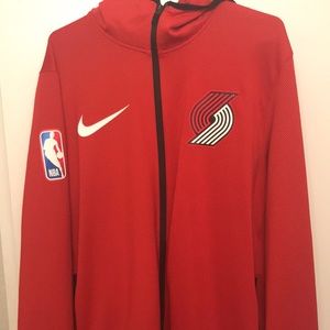 Dri fit Nike blazers zip up
